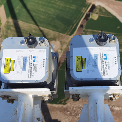 IP65 Modbus RTU Tiang Pengukuran Angin 60W Lidar Angin Lepas Pantai