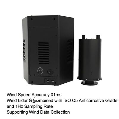 buy Keakuratan Kecepatan Angin 01ms Sistem Lidar Angin Dikombinasikan dengan ISO C5 Anticorrosive Grade dan 1Hz Sampling Rate Mendukung Pengumpulan Data Angin online manufacture