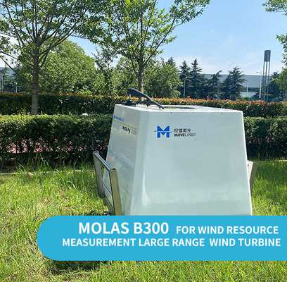 Molas B300 Large Range Lidar Wind Turbine Untuk Pengukuran Sumber Daya Angin