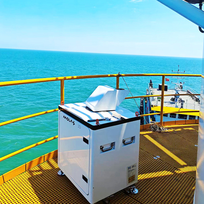 360° Horizontal Vertikal Onshore Wind Lidar Dengan -40 ~ 70°C Penyimpanan