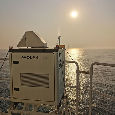Pitch Angular Velocity Azimuth Menjalankan Kecepatan Angin Lidar OEM