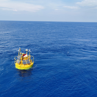 Lapisan Epoxy Kelas Laut Sistem Lidar Mengambang Tinggi Gelombang 14m