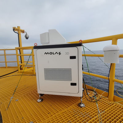 Molas 3d Lidar Angin 4/8 Km Jarak Deteksi Tipikal di Darat