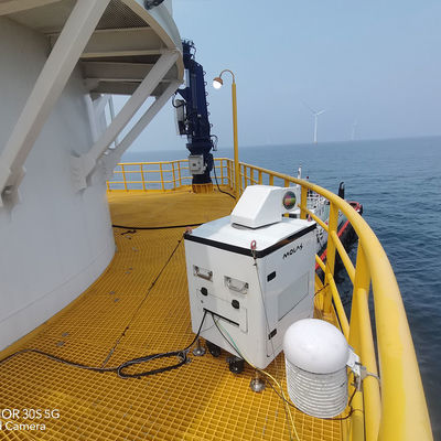 Profibus DP Wind 3D Lidar Akurasi Pengukuran Kecepatan Angin Radial 0.1m/S